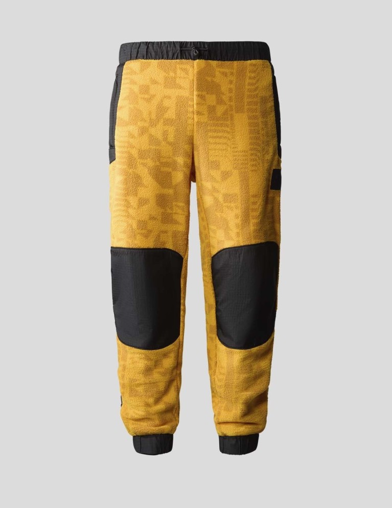 Pantalon THE NORTH FACE fleeski e2k pant summit gold/geometry print